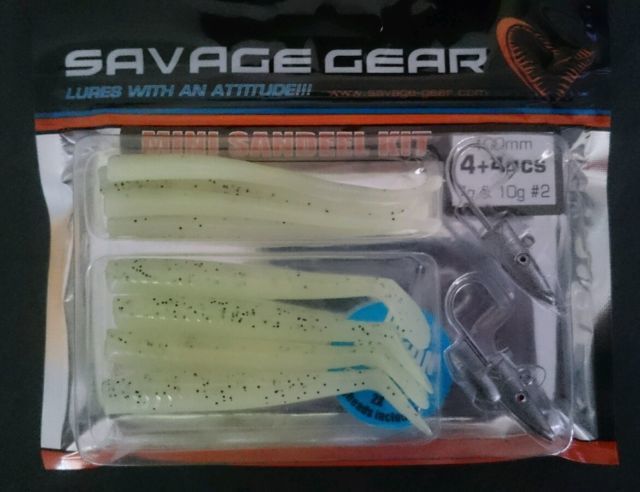 Savage Gear Mini Sandeel Kit 10 cm 10 Parça Renk: Glow
