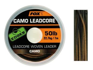 Fox Edges Camo Leadcore 7m-50lb Çelik Telli Sazan Köstek İpi