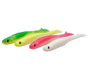 Savage Gear Slender Scoop Shad 11 cm 7 gr Dark Water Mix (4 adet)