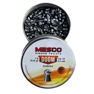 Mesco Doom 5.5mm 1gr Havalı Tüfek Saçması (200 adet)