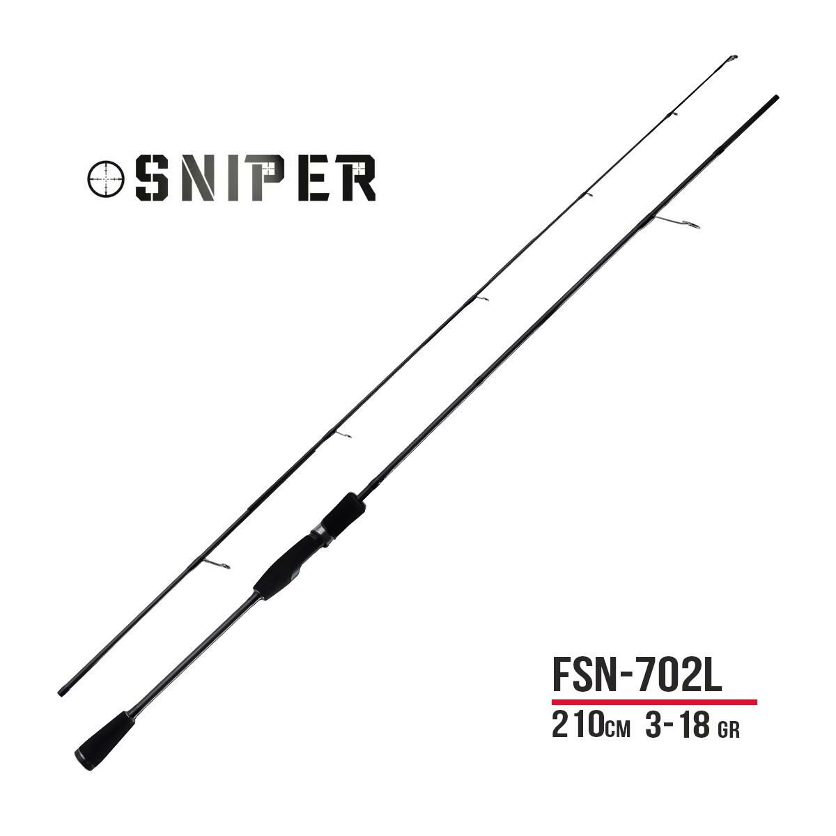 Fujin Sniper 210cm 3-18gr Light Spin Kamış FSN-702L