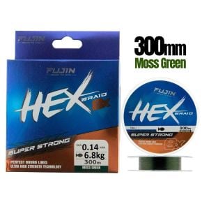 Fujin Yeni Hex 8x 0.14mm 300mt Moss Green İp Misina