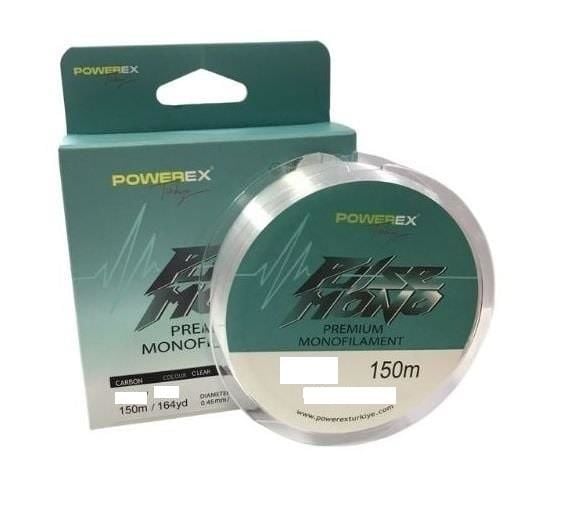 Powerex Pulse 150m 0.45mm Beyaz Monofilament Misina