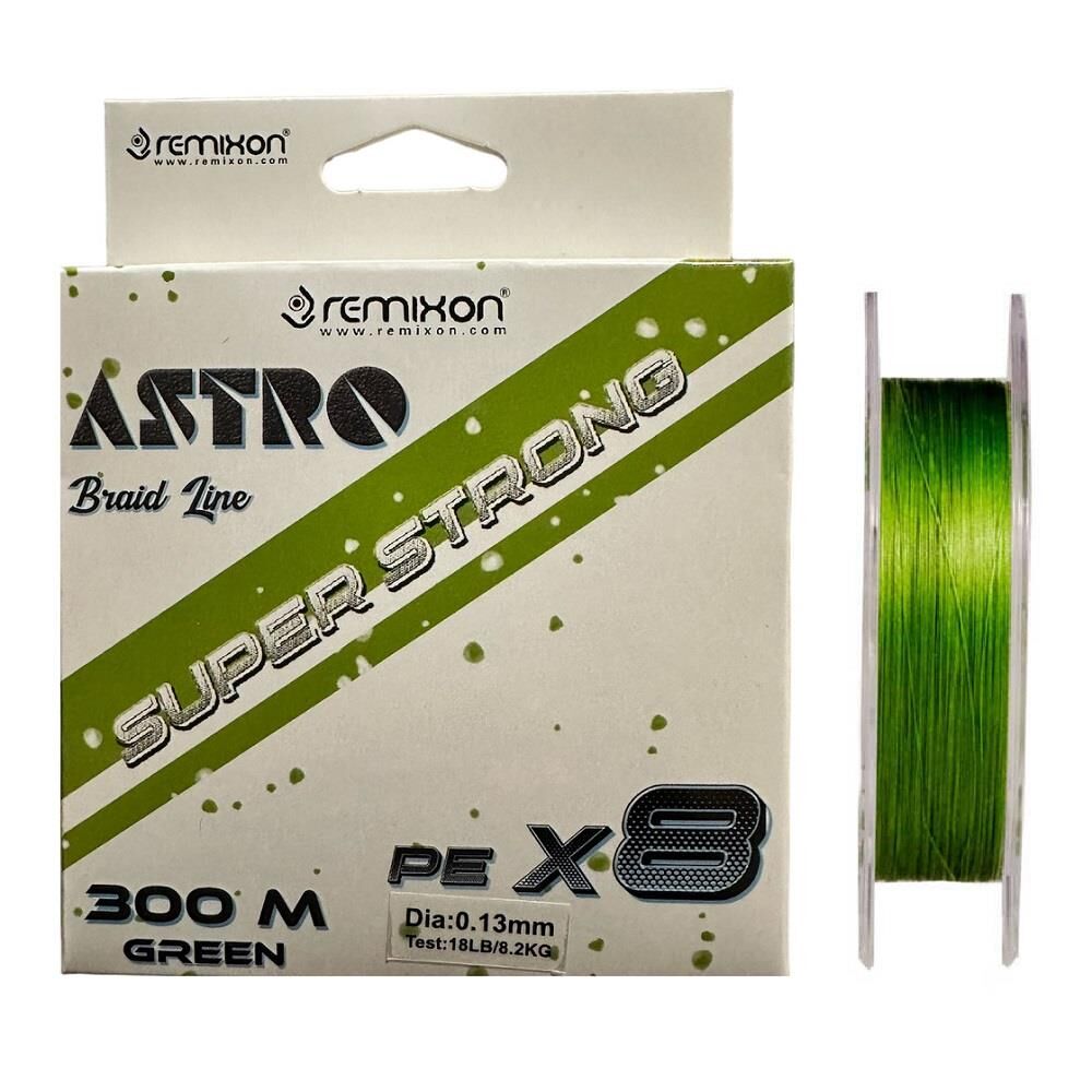 Remixon Astro 8x 0.13mm 300m Green İp Misina