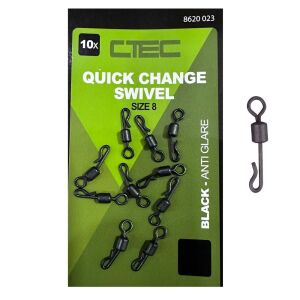 Spro Quick Change Swivel Hızlı Değişim Fırdöndüsü No:8 (10 adet)