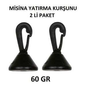 Extra Carp Back Lead Misina Yatırma Kurşunu 60gr