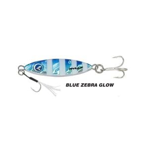 Ryuji Zuby 4.3 cm 15 gr Jig Yem Blue Zebra Glow