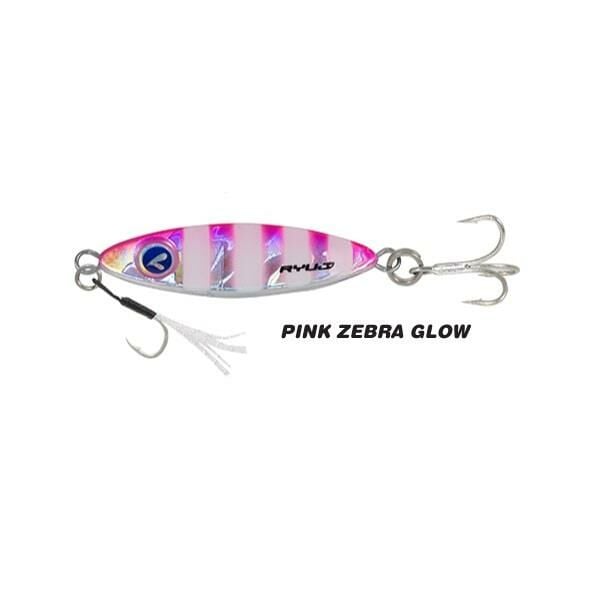 Ryuji Zuby 3.8 cm 10 gr Jig Yem Pink Zebra Glow