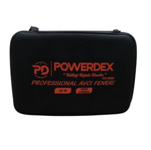 Powerdex PD-9900 Şarj Edilebilir Pilli Profesyonel Avcı El Feneri 25W