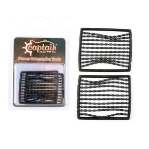 Captain 7609 Boili Stoper Siyah (İkili Paket)