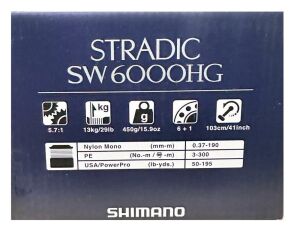 Shimano Stradic SW B 6000 HG Olta Makinesi