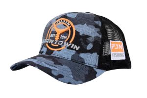 Fujin Black Camo Tuna Balıkçı Şapkası