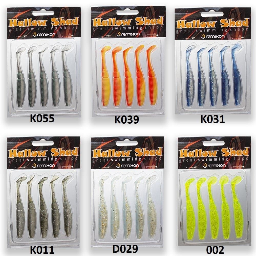 Remixon Hallow Shad 8.5cm 5.5gr Silikon Yem (5 Adet)