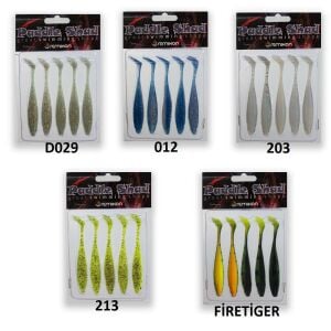 Remixon Paddle Shad 9cm 4.8gr Silikon Yem (5 Adet)