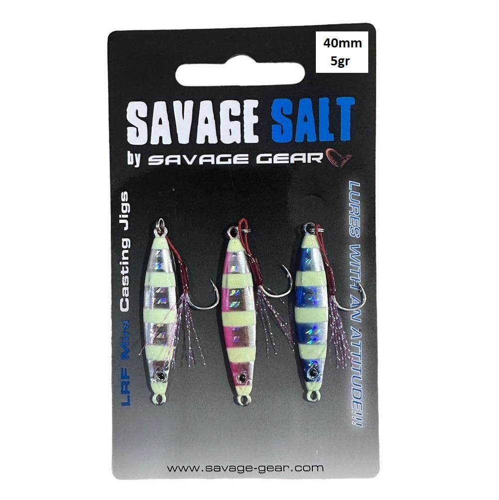 Savage Gear 5gr Psycho Sprat Lrf Jig 3 Adet Turkish Zebra Mix