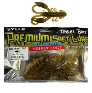 Ryuji Rock Craw 7.2cm 5.5gr Silikon Yem 6 Adet Oil