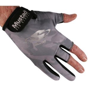 Mustad L Beden Sun Gloves UV Korumalı Balıkçı Eldiveni