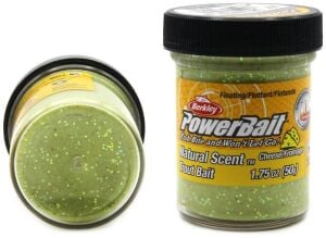 Berkley Powerbait Extra Scent Cheese Simli Alabalık Hamuru Light Green