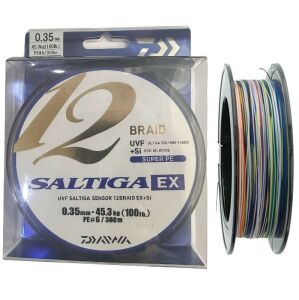 Daiwa Saltiga 12 Braid 300m 0.35mm Multicolor İp Misina