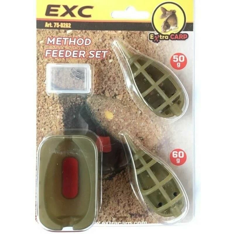 Extra Carp Method Feeder Set 50gr/60gr