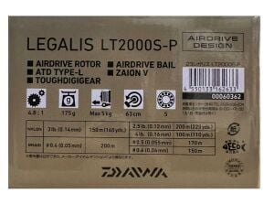 Daiwa Legalis 23 LT 2000 SP LRF Olta Makinesi