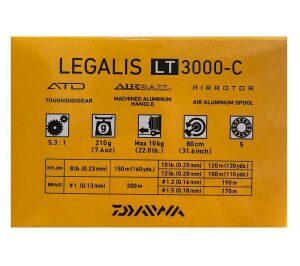 Daiwa Legalis 20 LT 3000 C Olta Makinesi