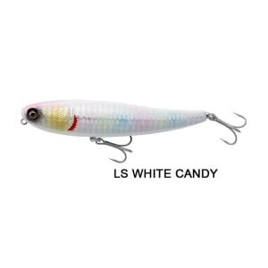 Savage Gear Bullet Mullet 8cm 8gr Su Üstü Maket Yem LS White Candy