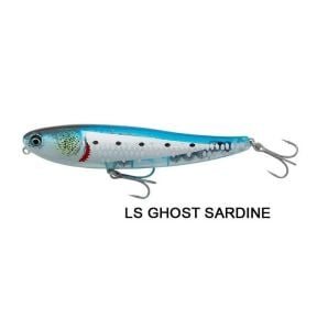 Savage Gear Bullet Mullet 8cm 8gr Su Üstü Maket Yem LS Ghost Sardine