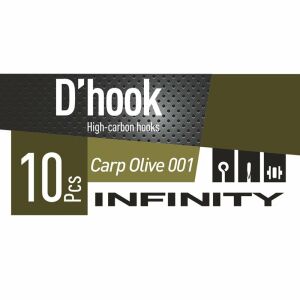 Daiwa Infinity Carp Olive 001 İğne (10 Adet)
