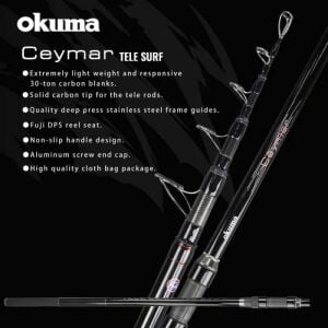 Okuma Ceymar Tele Surf 430cm 100-250gr Surf Olta Kamışı