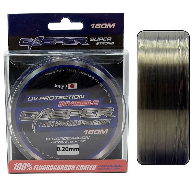 Captain Casper 0.20mm 180m Fluorocarbon Kaplama Misina