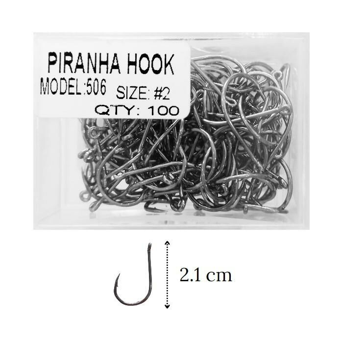 Piranha 506 Çapraz Delikli İğne No:2 (100 lü Paket)