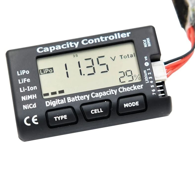 CellMeter-7 Digital Battery Capacity Checker