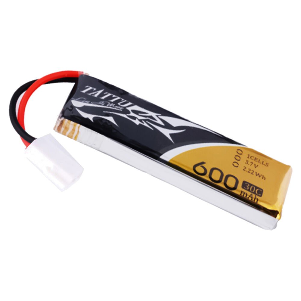 600mAh 3.7V 25C 1S LiPo