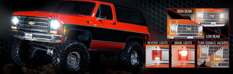 8038X TRX-4 1979 Chevrolet Blazer & K10 Truck Pro Scale LED Light Set