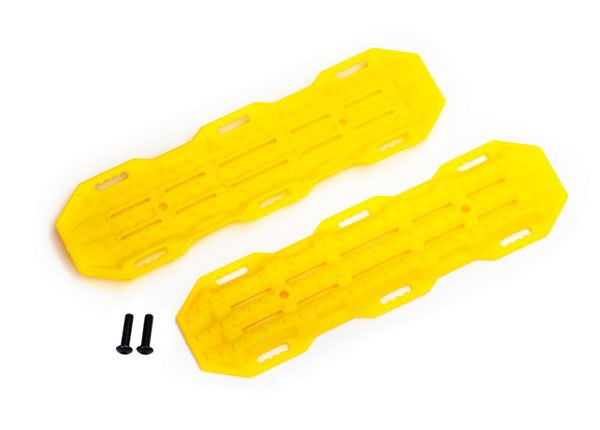 8121A Traction boards, yellow/ mounting hardware