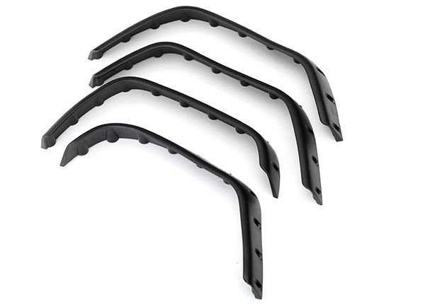 8017 Fender flares, front & rear (2 each) (fits #8011 or #8211 series bodies)