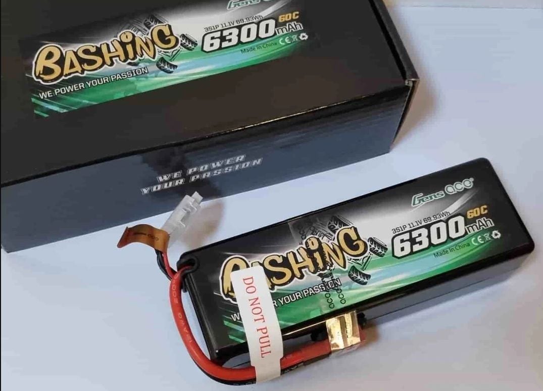 6300mAh 11.1V 3S 60C Hardcase Lipo Batarya