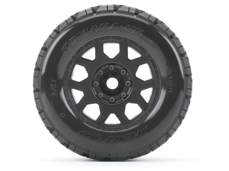 Monster Truck Extreme Tyre Tomahawk Belted on 3.8in 17mm 4 Adet