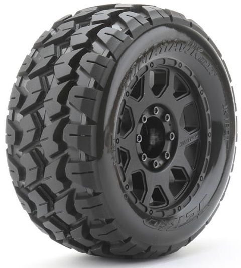 Monster Truck Extreme Tyre Tomahawk Belted on 3.8in 17mm 4 Adet