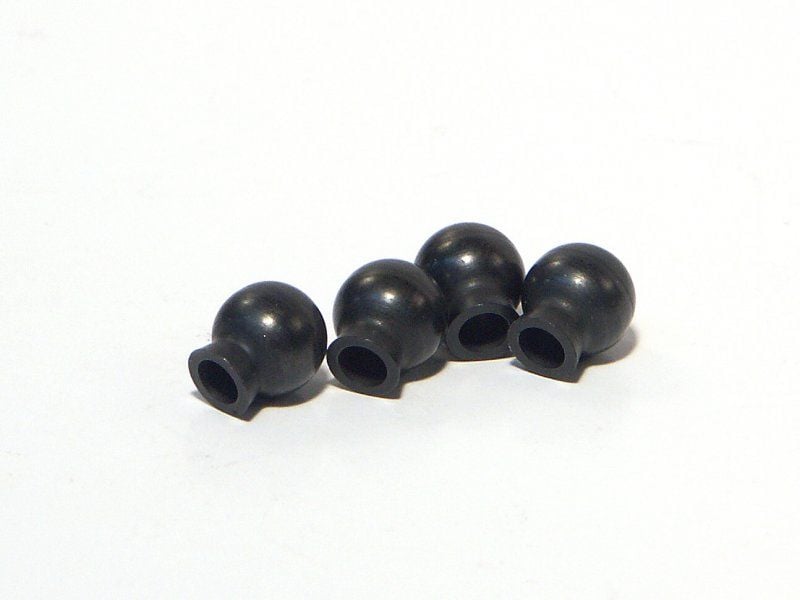 86059  BALL 6.8x7.3x3mm (BLACK/4pcs)