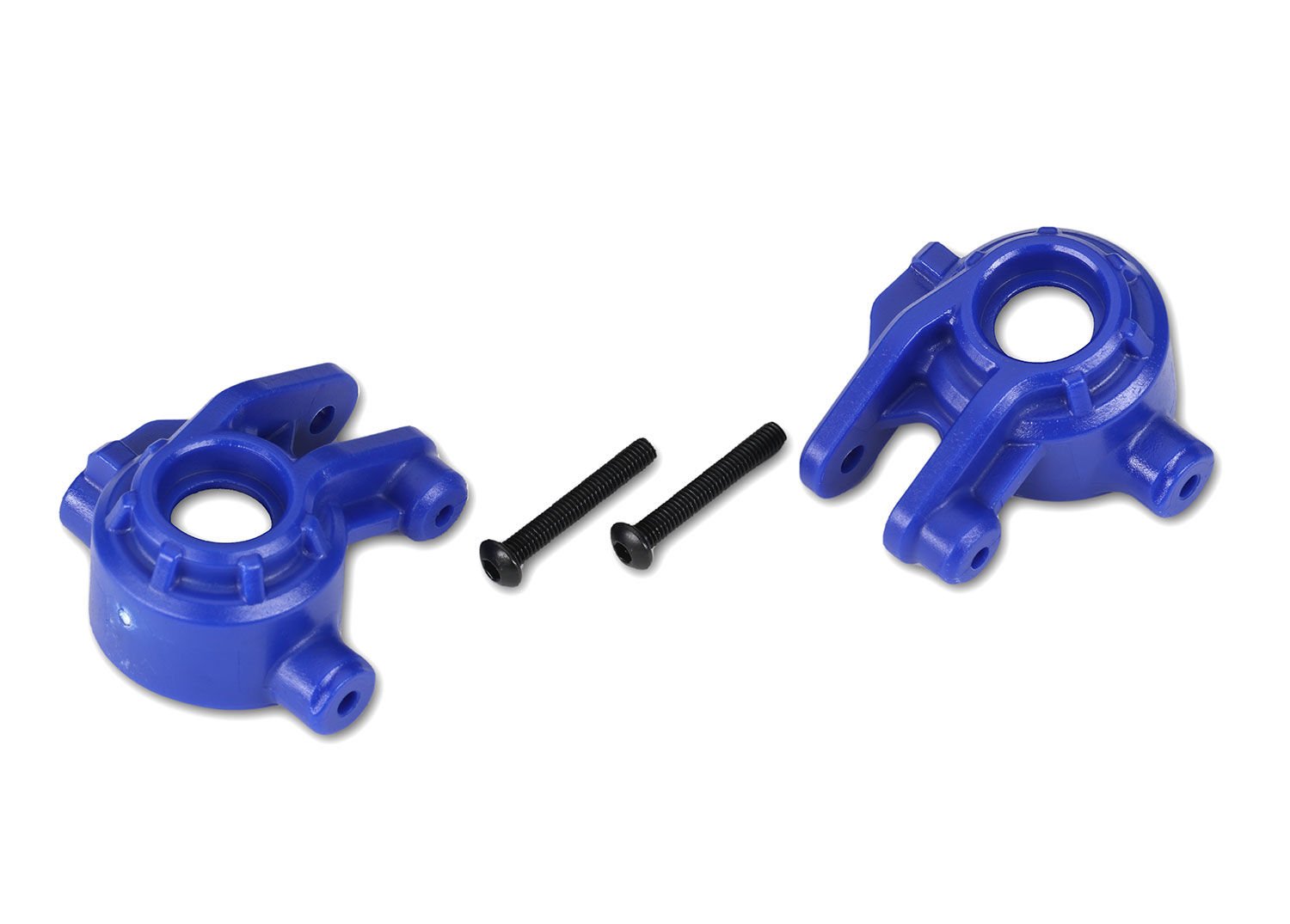 9037X Steering blocks, extreme heavy duty, blue (left & right)