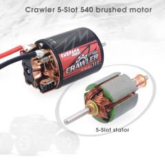 550 Size 16T 5-Slot Crawler Motor