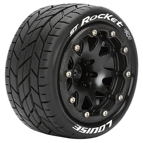 3.3'' MFT ST Rocket 1/10  (1/2 Offset) Black 4Adet