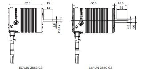 Ezrun 3660SL 3200KV G2 Motor 5mm Shaft