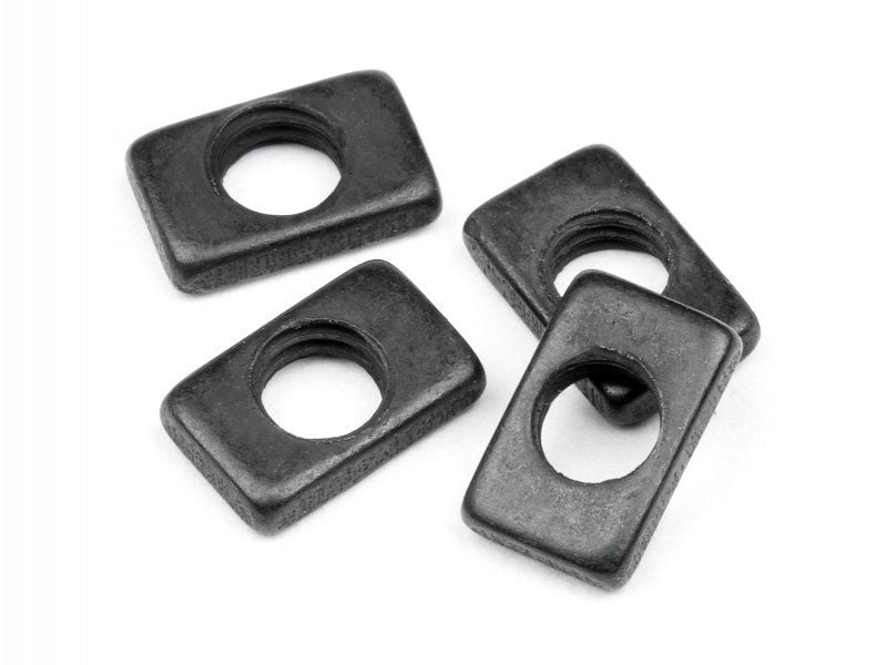 101226 STEERING NUT 3mm (4pcs)