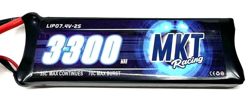 3300Mah 7.4V 35/70C 2S LiPo Batarya