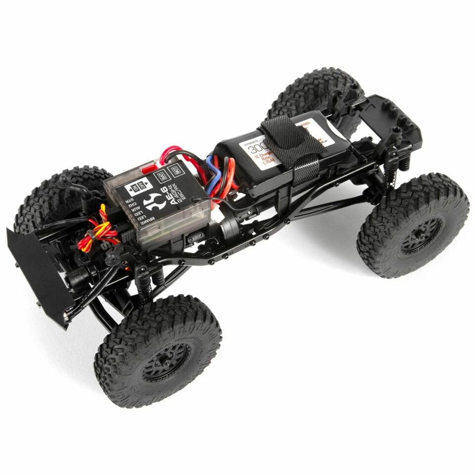 1/24 SCX24 Deadbolt 4WD Crawler Brushed RTR Kırmızı