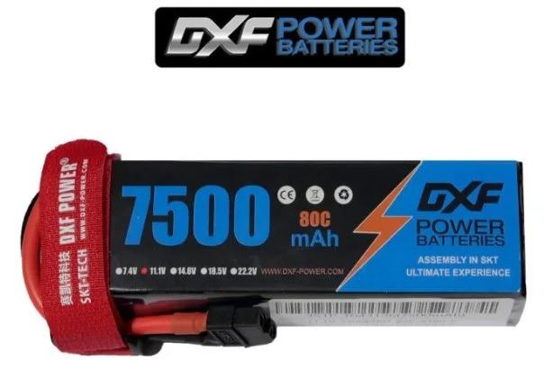 7500Mah 11.1V 80C Lipo Batarya