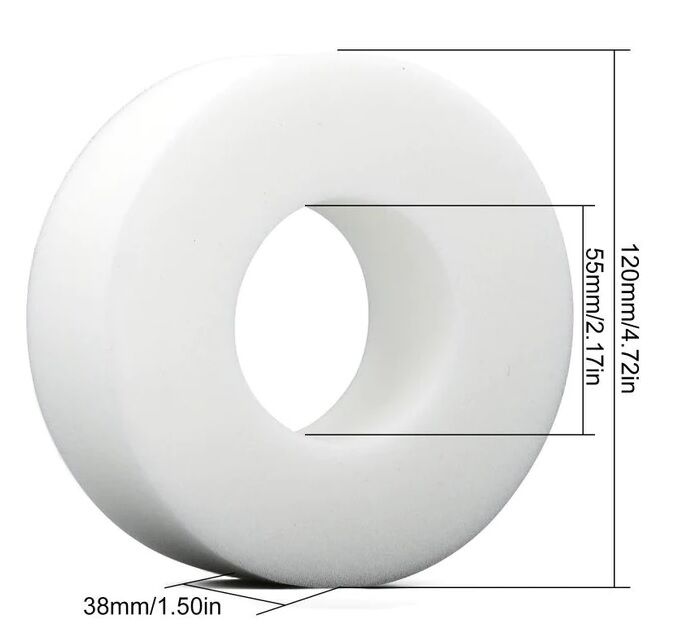 120mm Ekstra Sert 1.9 ve 2.2'' Crawler Lastik Süngeri 2 Adet